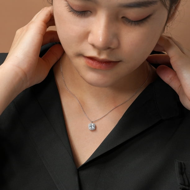 💎 Promise in Silver Necklace: