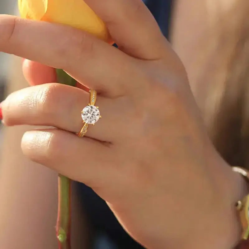 "Sparkle of Elegance – Adjustable Ring"