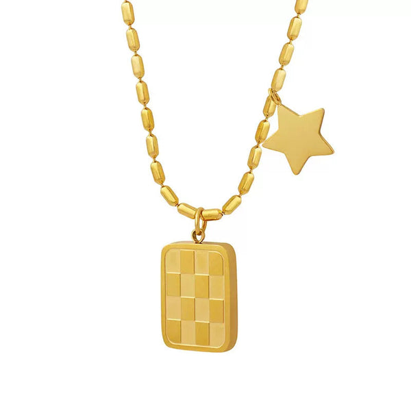 Lumino Buzz Necklace (22K Gold Plated)