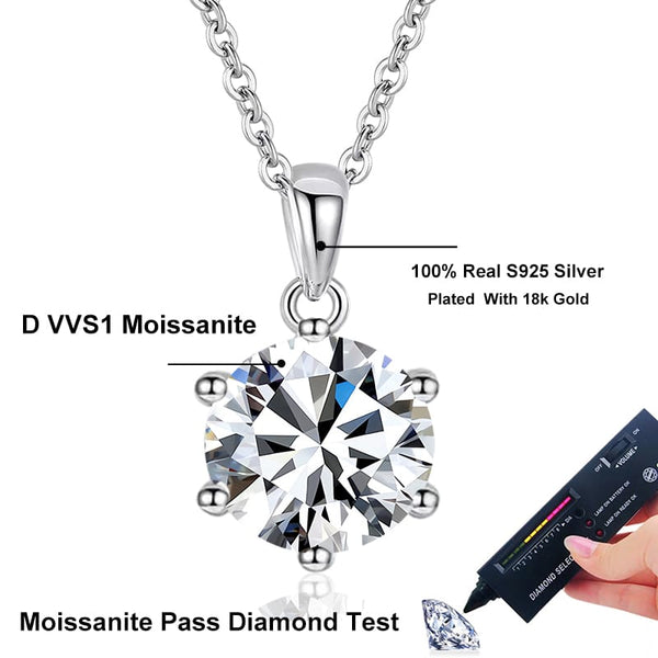 Moissanite Diamond S925 Necklace