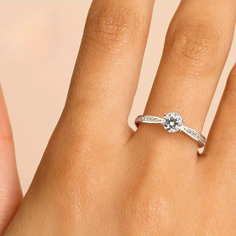"Sparkle of Elegance – Adjustable Ring"