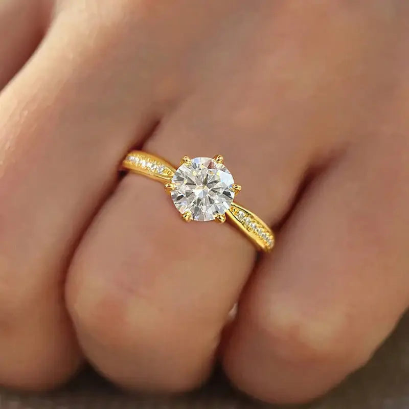"Sparkle of Elegance – Adjustable Ring"